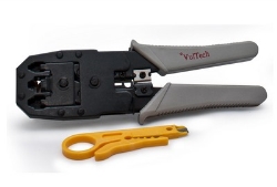 Comfluid PINZA A CRIMPARE CON SPELLAFILI RJ45-RJ11-RJ12 